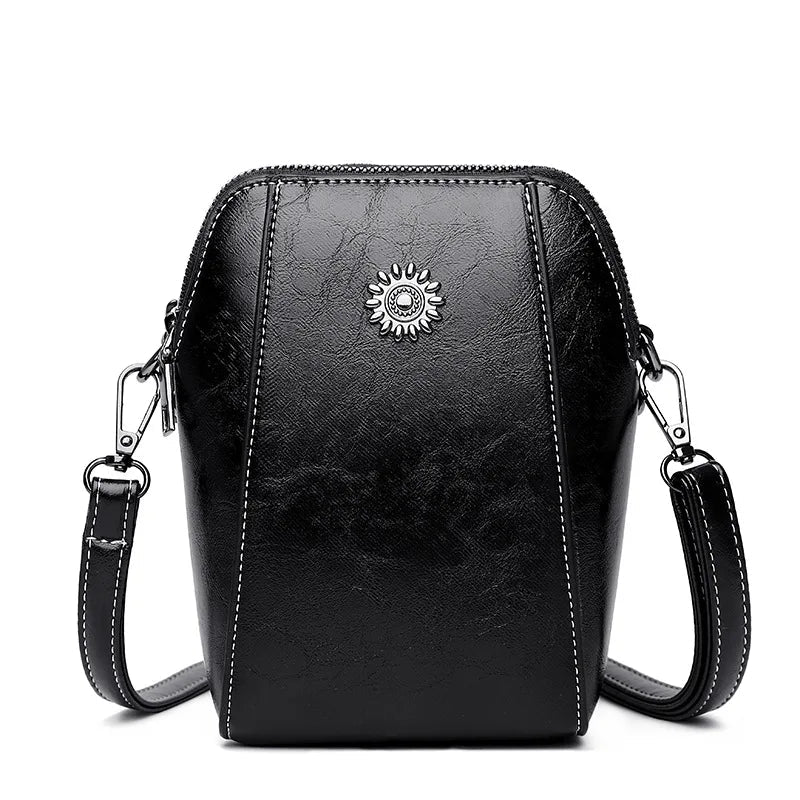 Women's Leather Shoulder Crossbody Bag Germana